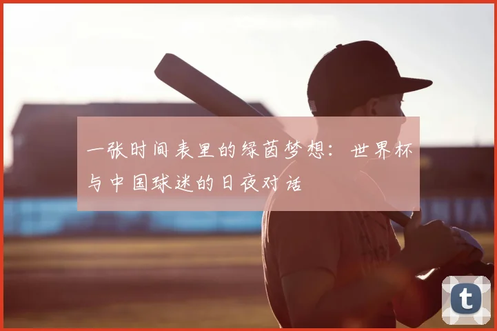 一张时间表里的绿茵梦想:世界杯与中国球迷的日夜对话