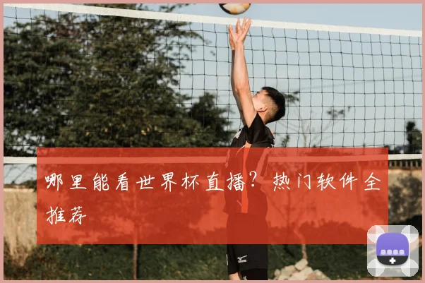 哪里能看世界杯直播?热门软件全推荐